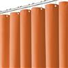 BTTN Tenda da doccia con struttura a nido d'ape, 120 x 200 cm, sottile, arancione bruciato