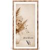Velora Home&Living VELORA H&L Cornice Foto Legno Bruciato 20 x 50 cm - Cornice in Legno con Plexiglass Trasparente, Portafoto da Parete, Cornice per Poster, Fotografie, Puzzle, Diplomi e Certificati