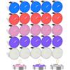 KAWAAN 50 Pezzi Lumini Tealight, Lumini Colorati, 2 ore di combustione