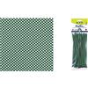 Tenax Jolly, 0,50x5 m, Verde, Rete in Plastica per Proteggere Tombini, Bocche di Lupo e Grate in Giardino, 500x50 & Fix-Tie plastica, Fascette Fissaggio, Verde, 1 X 0.1 X 20 cm