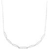 TOM TAILOR - Collana da Donna in Argento 925 - con Zircone - Ciondolo ad Ovale - TT-N0018