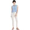 Dockers Weekend Chino Skinny Fit, Tall, Pantaloni Casual Donna, Egret, 28W