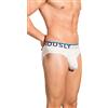 Obviously EveryMan AnatoMAX Slip Intimo Uomo, Bianco, M