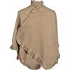 Toutacoo, Poncho Cappa Pile - Donna