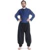 HEMAD Pantaloni vichinghi Odin in cotone marrone, colore canapa, nero, S/M, L/XL, XXL/XXXL