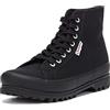 SUPERGA - Stivaletti, Uomo Donna, Nero, Cotone, Lifestyle, 2341 Alpina, Taglia: 35