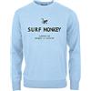 Surf Monkey DRESSED IN MUSIC PLAY WITH ME Felpa Classica Girocollo per Uomo/Donna - Felpa Cotone Organico Surf Monkey®