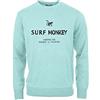 Surf Monkey DRESSED IN MUSIC PLAY WITH ME Felpa Classica Girocollo per Uomo/Donna - Felpa Cotone Organico Surf Monkey®