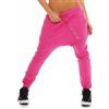 malito more than fashion Malito Donna Pantaloni Boyfriend Classic Pulsanti Harem Aladin Pantaloni Pump Baggy Yoga 8023