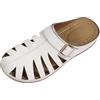 HAOLEI Scarpe Da Trekking Donna Eleganti Sabot Chiuse Davanti Sandali Casual Vintage Chiusi Gomma Ciabatte Camminare Bassi Comodi Zeppe Pantofole Sportivo Slippers Piscina per Spiaggia Vacanze