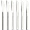 VANRA Set di 6 piccoli coltelli da dessert in acciaio inox per bambini, per antipasti, frutta, snack, servire, mini posate da 14,5 cm