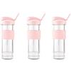 H.Koenig BTL12 Kit di 3 bottiglie per mini-frullatore SMOO12