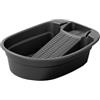 Colcolo Lavandino per Bucato, Lavanderia, Bagno Domestico, Asse per Lavare I Vestiti Portatile, Bacinella per La Pulizia di, Stanze, Asciugamani, 48 cm x 38 cm x 14 cm