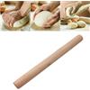 CaCaCook Mattarello in legno, lunghezza 21 cm, legno stabile, comodo, levigante, piccolo mattarello per torte in a casa