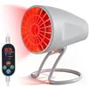 PORFOYO Lampada a infrarossi, lampada rossa da 150 W, lampada di calore a infrarossi, lampada rossa di calore con timer e temperatura regolabile, angolo regolabile lampada a infrarossi da tavolo