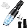 Tiazhan Aspirapolvere Auto, 15000 PA Mini / Portatile Cordless Leggero Aspirapolvere Senza Fili, USB Aspirabriciole, Impermeabile e Basso Rumore per la Moquette,Ufficio, Cucina, peli di Animali Domestici