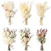 FENGQQKJ Bouquet di fiori secchi da 6 mazzi di mini fiori secchi per artigianato boho bouquet di fiori secchi piccolo bouquet fatto a mano bouquet essiccato naturale decorazione floreale per cornici
