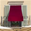 INTRECCI Tenda da Sole per Esterno, Tenda da Sole per Balconi, Impermeabile, a Caduta, 145x300 cm, Telo Ombreggiante, Riduce Luce e Calore, Migliora la Privacy, Colore Bordeaux.