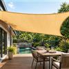 GPtzlei Rete ombreggiante 80% UV 2x3m, telo anti caldo HDPE per giardino terrazza | Protezione solare 80%, effetto anti caldo, rete HDPE traspirante, giardino terrazza pergola serra, facile installazione