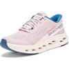 Skechers Donna Max Cushioning Glide-Step Caledonia Scarpe da Allenamento, Lavender Textile/Teal Trim, 38.5 EU