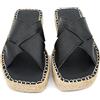 Bonateks Frrbtrlk100104, Cuneo Sandalo Donna, Nero, 39 EU