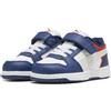 Puma Rebound Slam Lo AC+ Inf - Sneaker Unisex per Bambini, Colore: Blu con Piume Grigie e Bianche, Taglia 40