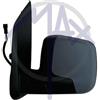 MAX MFT303-L Specchietto retrovisore esterno termico convesso per regolazione elettrica specchio Sx Compatibilità con CITROËN NEMO Furgonato AA, PEUGEOT BIPPER AA BIPPER Tepee, FIAT