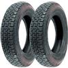 GENERIC COPPIA GOMME PNEUMATICI COPERTONI 4.50-10 8PR 76L RINFORZATO PER PIAGGIO APE MP