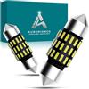 AURORIONCG Lampadina Siluro LED 31mm C5W, Luci Plafoniera e Targa 12 24V