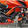 TaTonCycle Barra Paraurti Paramotore per Versys 650 KLE650 2015-2021 (Nero, un set) | Assorbe gli urti durante le cadute, Protezioni Funzione, Montaggio Semplice, Robusto