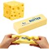 Mingyingqifei 2 Pezzi Butter Squishy, Squishy Formaggio e Butter, SquishyButter