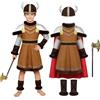 ReliBeauty Viking Costume da bambino vichingo