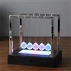 LetCart Newton Cradle Balance Ball, fisica scienza pendolo, palline in metallo, decorazioni per studi educativi, ufficio, scrivania, antistress regalo