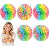 BIVYAX 5 Palline Morbide Rimbalzanti Antistress Colorate per Adulti, Gioco Sensoriale per Irritabilità e Decompressione, Sfere di Gomma Piuma per Ansia e Stress per Adulti e Ragazzi