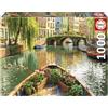 Educa - Puzzle da 1000 pezzi per adulti | Gita in barca ad Amsterdam | Dimensioni: 68 x 48 cm | Età 14+ (20563)