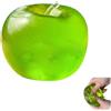 Generic Palla antistress da spremere alla frutta, gigante, grande, carina, realistica, a forma di mela, morbida palla sensoriale, divertente decorazione da scrivania, idea regalo per feste, #D
