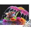 ISVMBMYGRWOw Topolino Carino e Fiore Puzzle 1000 Pezzi per Adulti 38x26cm/1000pcs