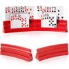Euablfo 4 Pezzi Porta Carte Da Gioco, Supporto di Carte, Supporti Per Carte Da Gioco Per Bambini Porta Carte Da Gioco per Giochi, Bambini, Adulti, disabili, Anziani