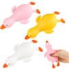 Dongcill Set da 3 paperelle antistress, giochi fidget squishy a forma di papera | Gioco antistress per anatre, anatra squishy XXL, fidget toy a forma di anatra, grande squishy a forma di anatra15x7cm