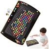 Generico Scacchiera Intellettuale - Doppio Duello, 240 Palle Gioco Intellettuale Di Scacchi Da Tavolo Palla Arcobaleno, Gioco Di Eliminazione Palla Arcobaleno, Giochi Di Strategia Di Abbinamento Da Tavolo