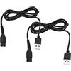 OTOTEC 2 cavi di ricarica USB per aspirapolvere per finestre di ricambio