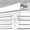 HEXIM Perfect 2 metri di striscia di copertura per tubi e cavi - grande selezione, (AB298-90x160mm) - PU liscio, bianco, antiurto - striscia d'angolo striscia di stucco striscia di parete