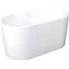 Vente-unique - Vasca da bagno freestanding 1 posto Apogon - acrilico - bianco