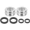 QUARKZMAN 2Pz Adattatore per Rubinetto M22 A M22 Con Guarnizione 10mm(L) | Adattatore Aeratore Rubinetto In Ottone Maschio, Per Collegamento Kit Filtro Acqua Lavello Cucina Bagno