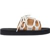 DUALSCAPE Slide, Sandalo da Mare Unisex con Corda, Stile Urbano Contemporaneo, Taglie 35-46 (BROWN, Sistema Taglie Calzature EU, Adulto, Numero (range), Media, 43, 44)