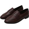 JiuQing Mocassini da Donna Scarpe Basse Slip-On Scarpe da Lavoro da Ufficio Formali Casual in Pelle