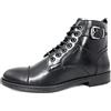 Geox U Jaylon A, Stivaletti Uomo, Nero (Black C9999), 44 EU