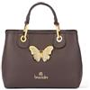 Braccialini Borsa a Mano Donna Beth Jewels Media con Farfalla