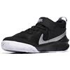 Nike Team Hustle D 10, Scarpe da Ginnastica, Nero Metallico Argento Volt Bianco, 28 EU