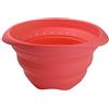 Lékué - Scolapasta pieghevole in silicone 23 cm, Rosso